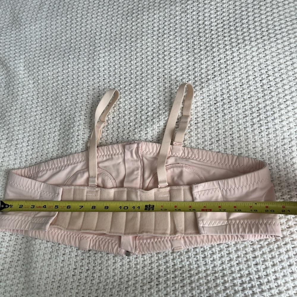 Breast Pump Nursing Strapless Post-Surgery Bra Front Zip Hands Free Adjustable - Picture 10 of 16